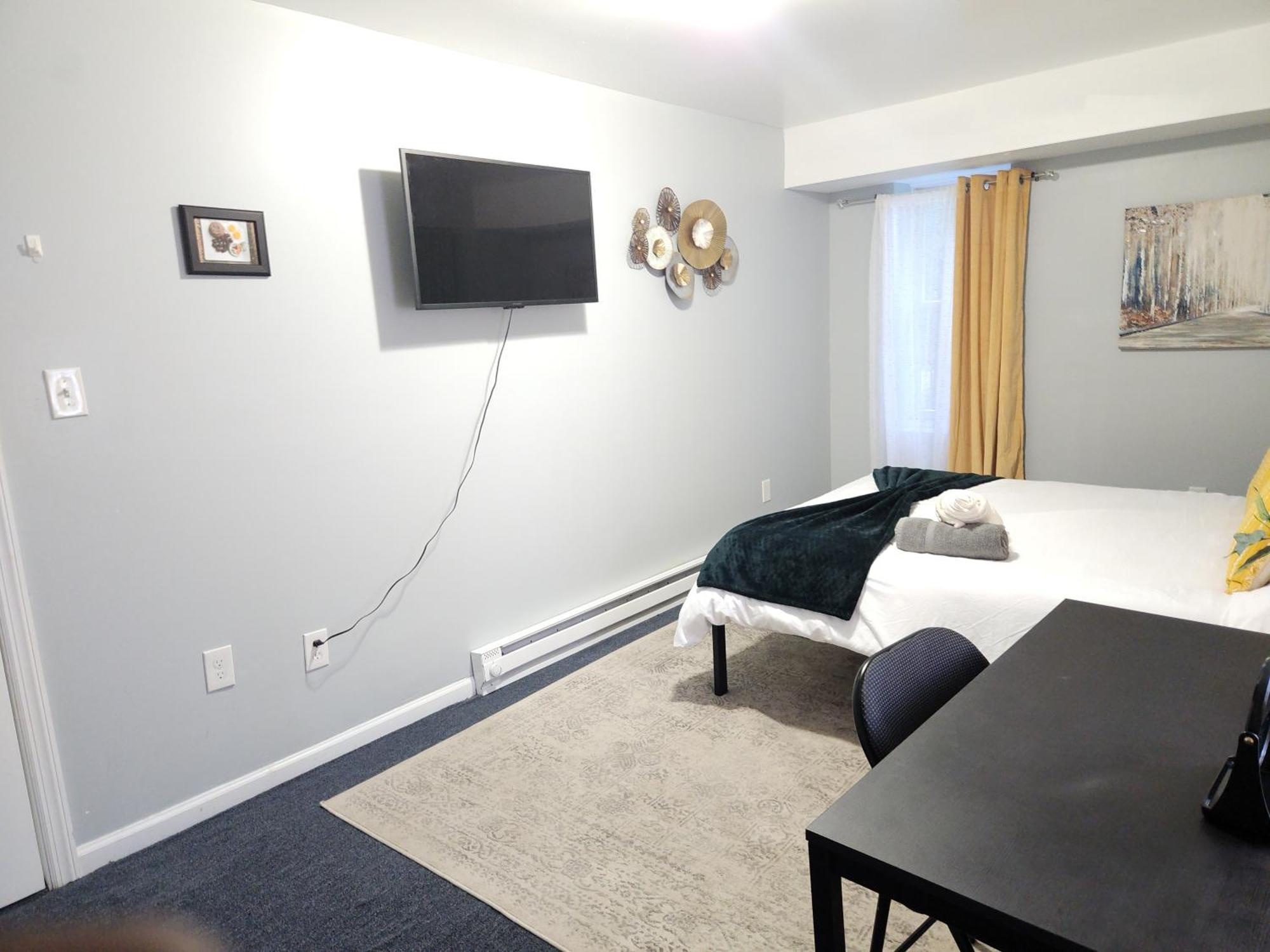 Entire 2-Bed Private Apt - Ewr/Nyc/Outlet Mall Newark Ruang foto